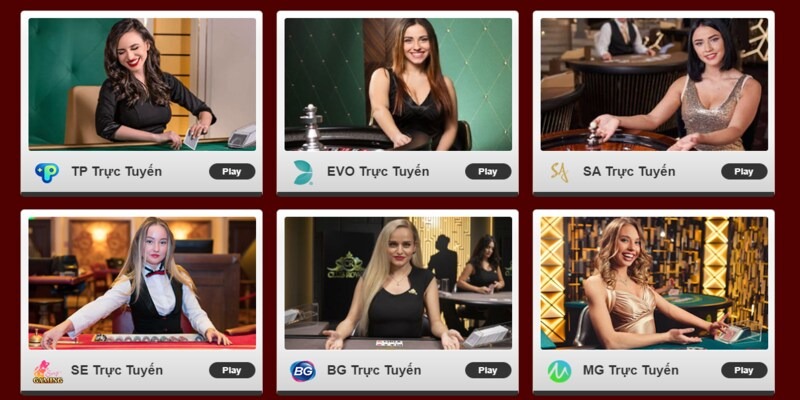 18win sở hữu sảnh game bài nổi trội với những dealer nữ xinh đẹp 